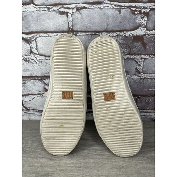 Frye Kerry Pewter Leather Low Top Lace Up Fashion Sneakers Women's Sz 7M US/38EU - Picture 7 of 16